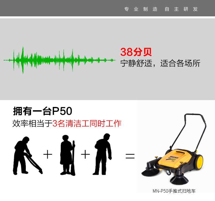 手推式無(wú)動(dòng)力掃地機(jī)MN-P503